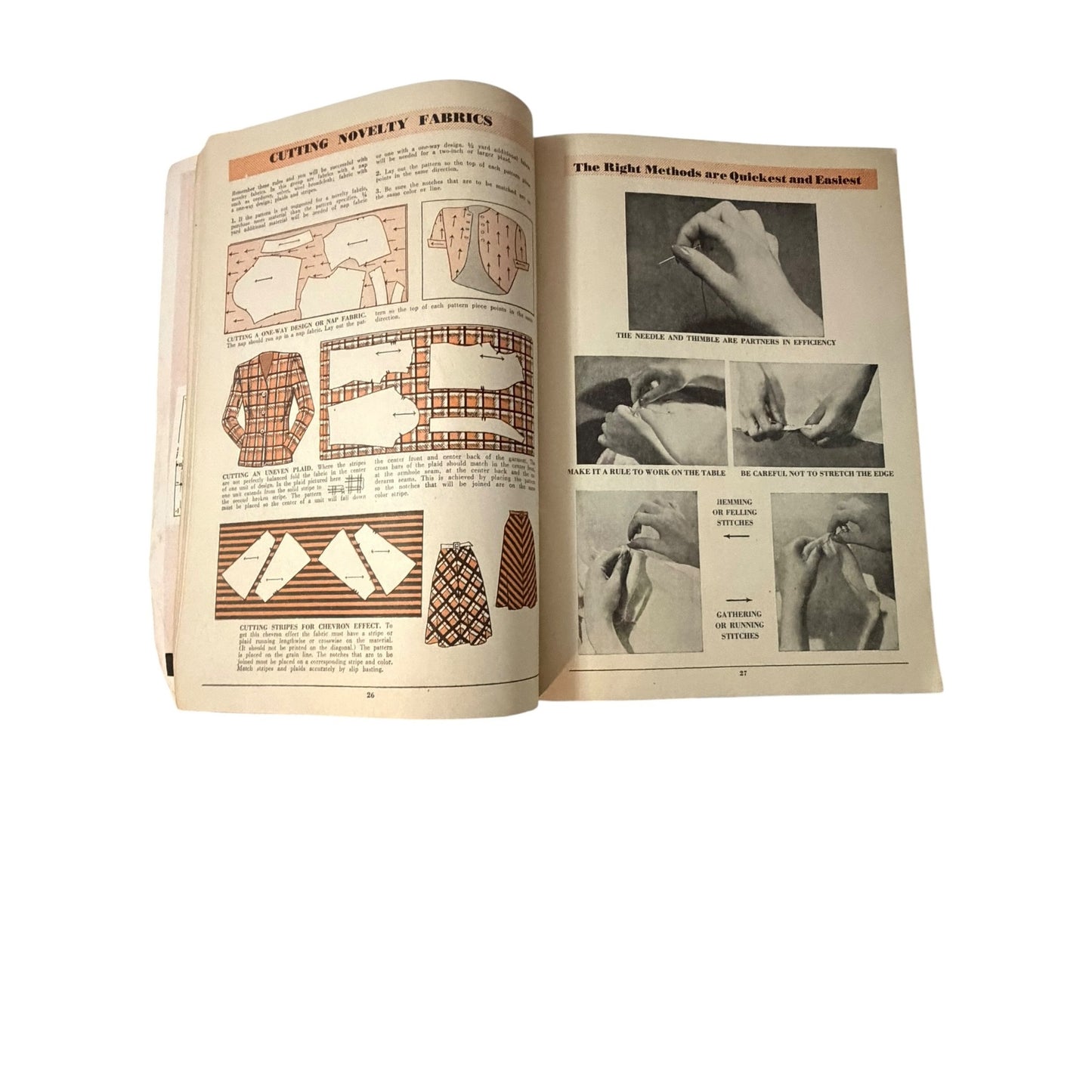 1947 Simplicity Sewing Book Vintage Dressmaking Guide Pattern Techniques Tailoring Reference