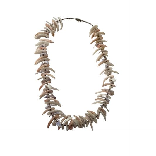 Vintage Shell Necklace Natural Seashell Choker Beach Coastal Boho Jewelry
