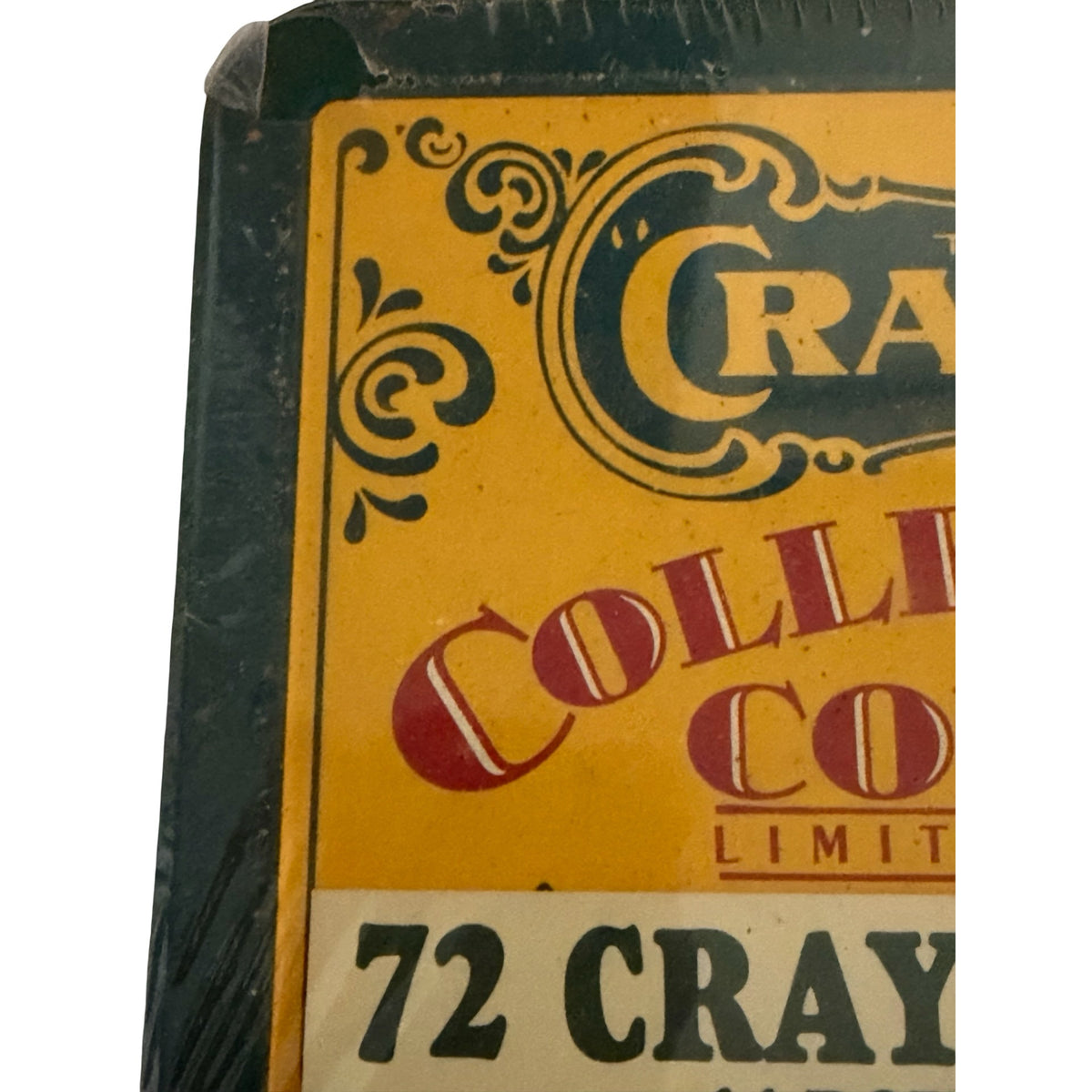 1991 Crayola Collector’s Colors Limited Edition Tin 72 Crayons NOS Sealed