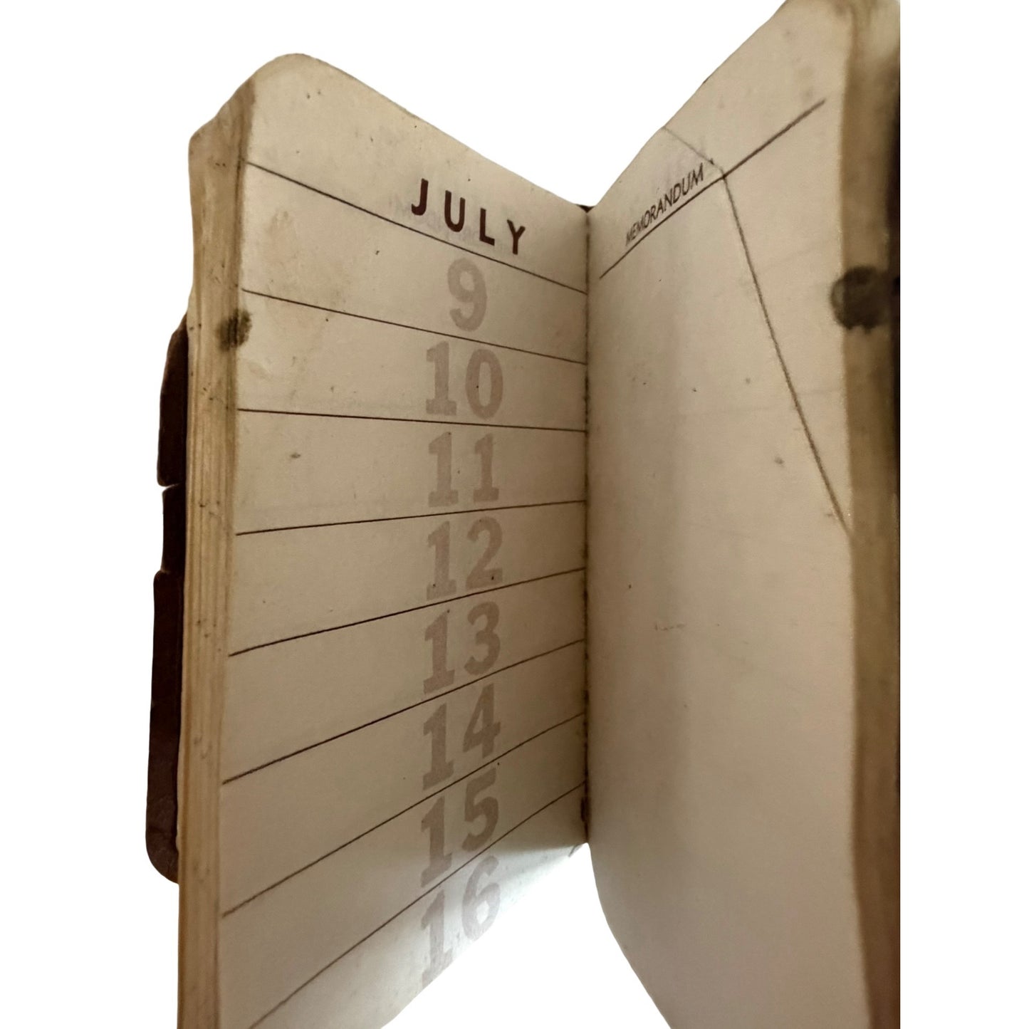 Vintage 1962 Ryan's Service Station Pocket Memo Book Lexington Ohio Advertising Calendar Planner