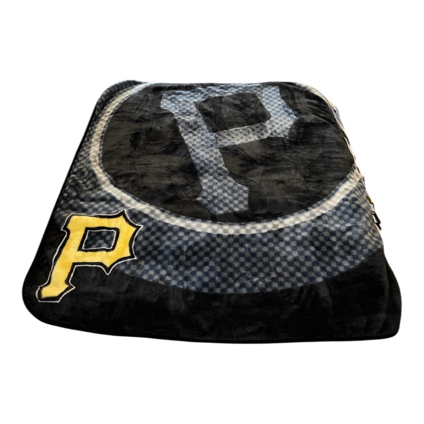 Pittsburgh Pirates Throw Blanket 50x60 Plush Fleece MLB Baseball Black Gold Northwest