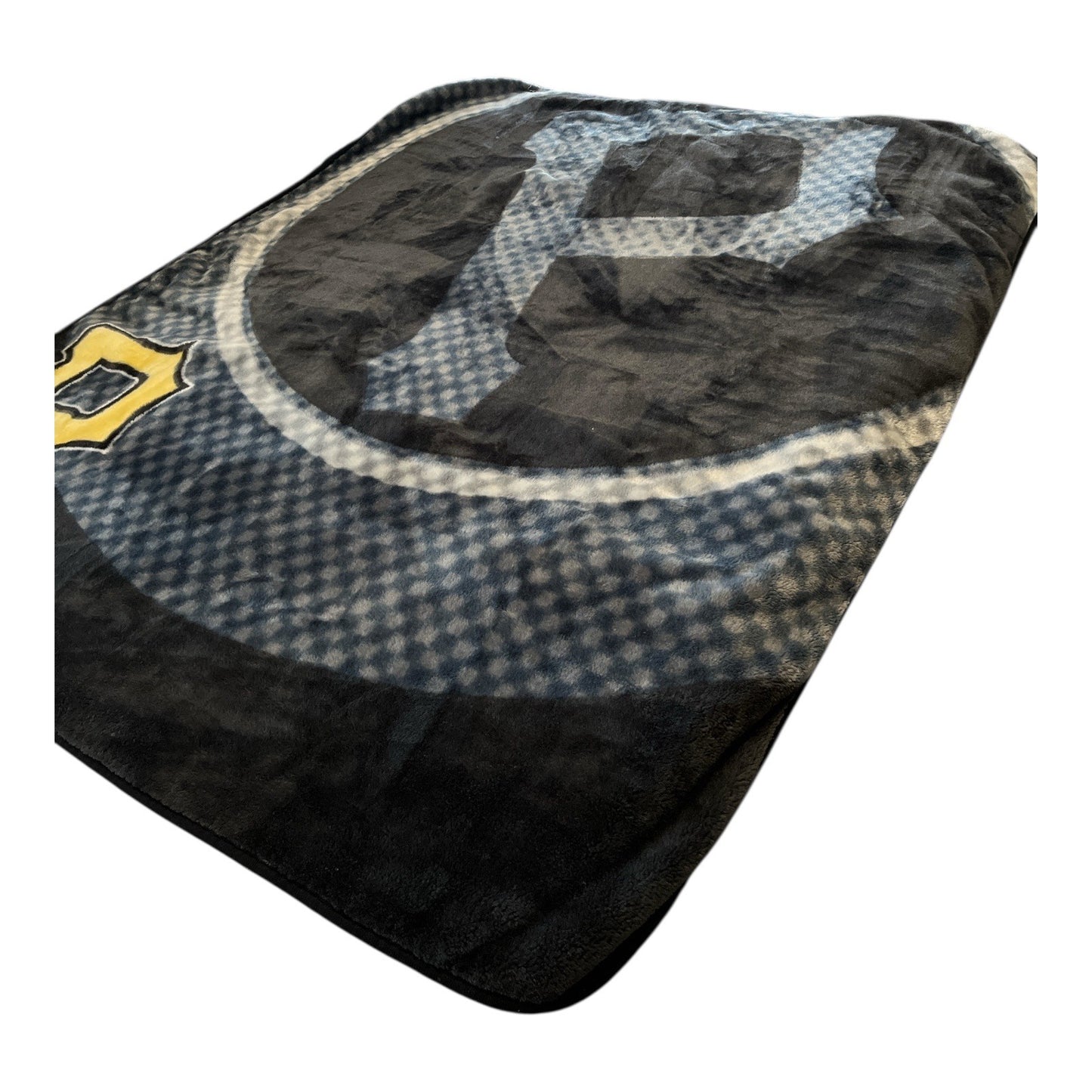 Pittsburgh Pirates Throw Blanket 50x60 Plush Fleece MLB Baseball Black Gold Northwest