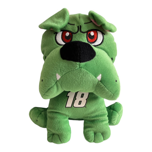 10” Kyle Busch #18 NASCAR Bulldog Plush Kellytoy 2017 Joe Gibbs Racing