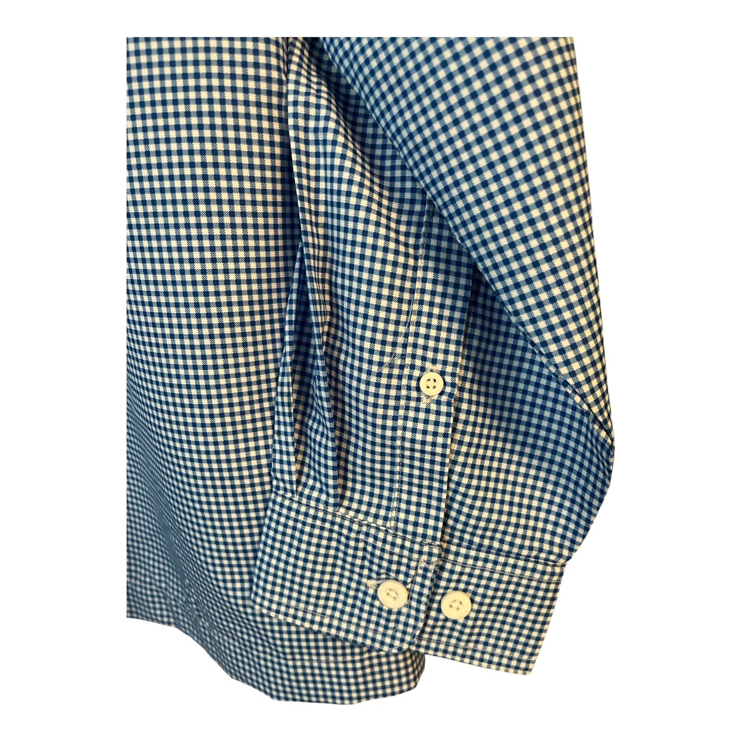 Habit Men's 3XL Fishing Shirt – Marlin Blue Check – Long Sleeve – Outdoor Performance