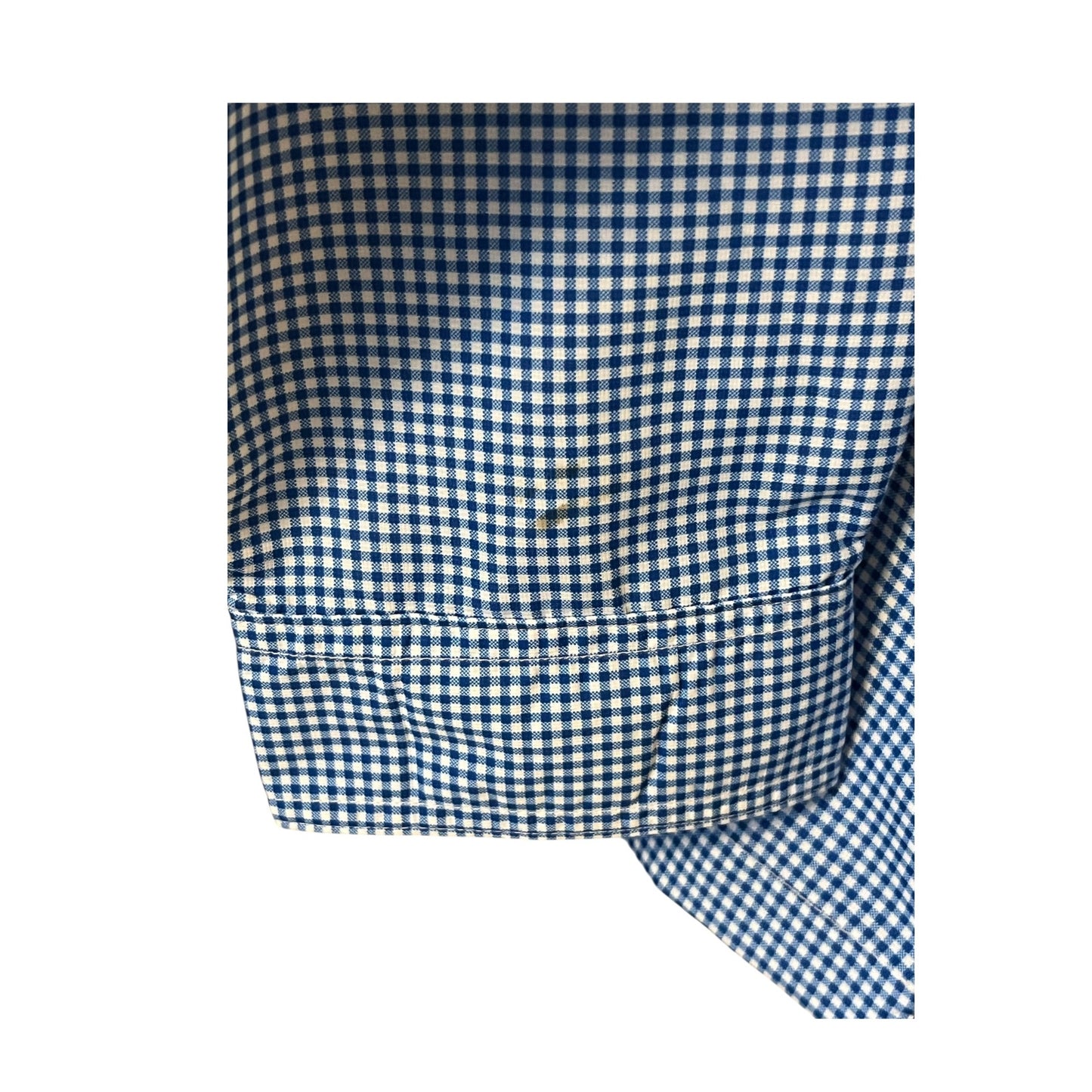 Habit Men's 3XL Fishing Shirt – Marlin Blue Check – Long Sleeve – Outdoor Performance