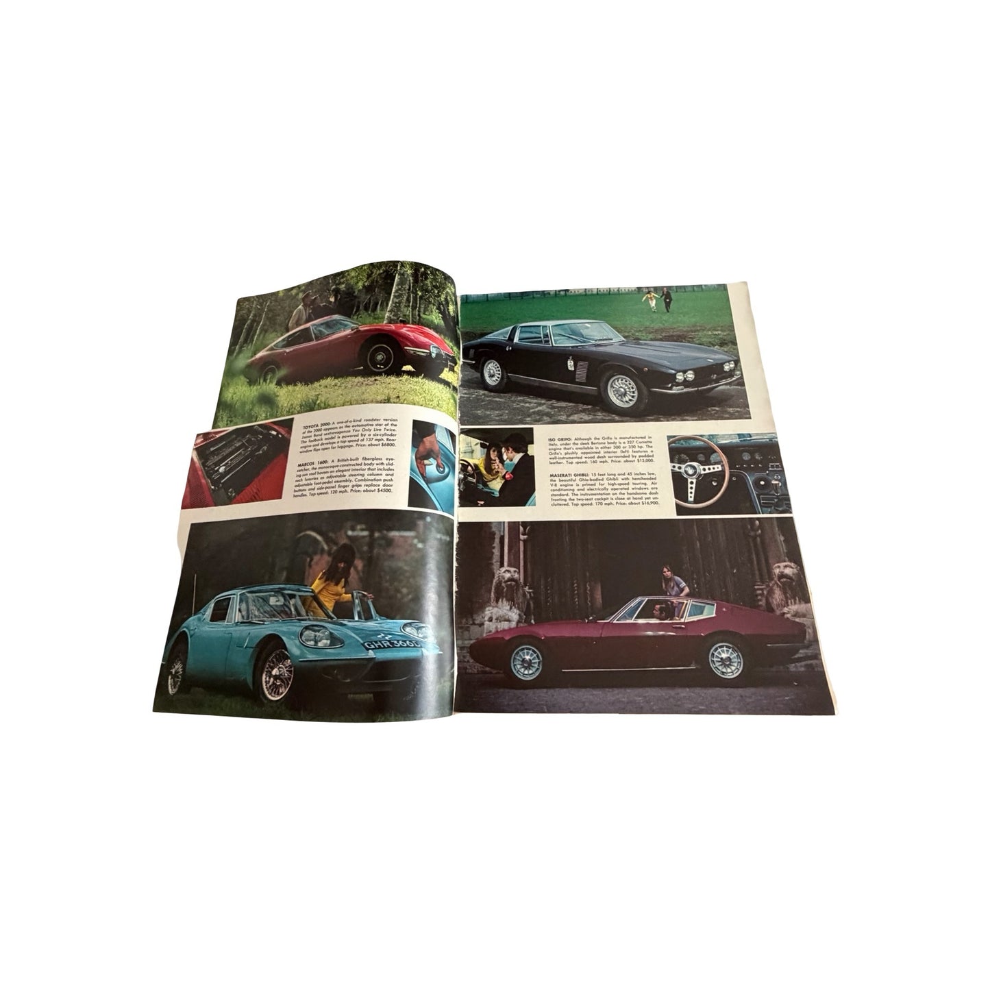 The GT by Ken W. Purdy Vintage Playboy Magazine Article Ferrari Lamborghini Maserati 1960s