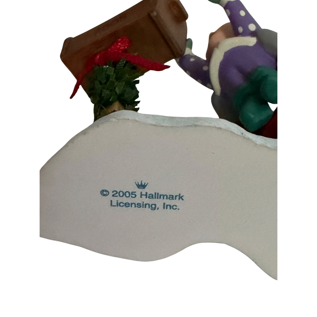 Hallmark Keepsake 2005 Little Helpers Mailing Letter to Santa Ornament Box