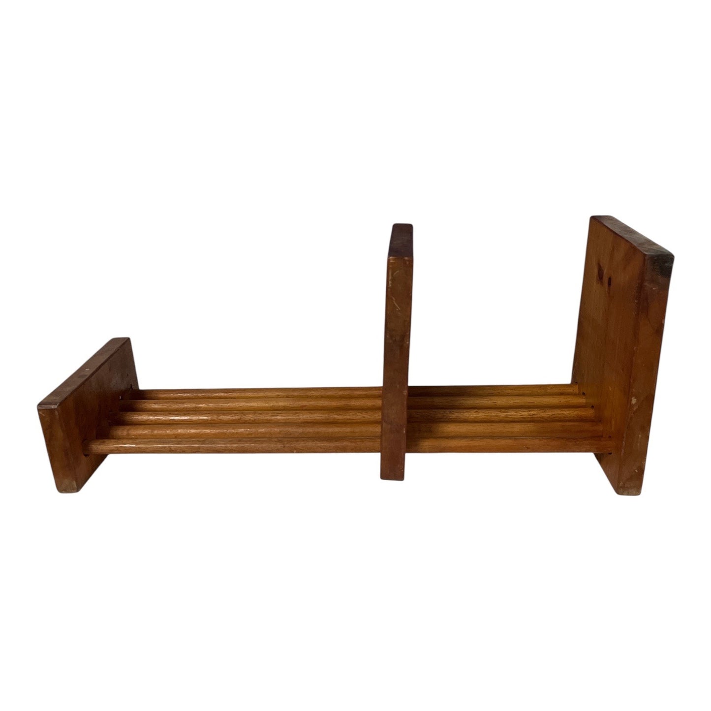 Vintage Wooden Freestanding Rack – Adjustable Divider