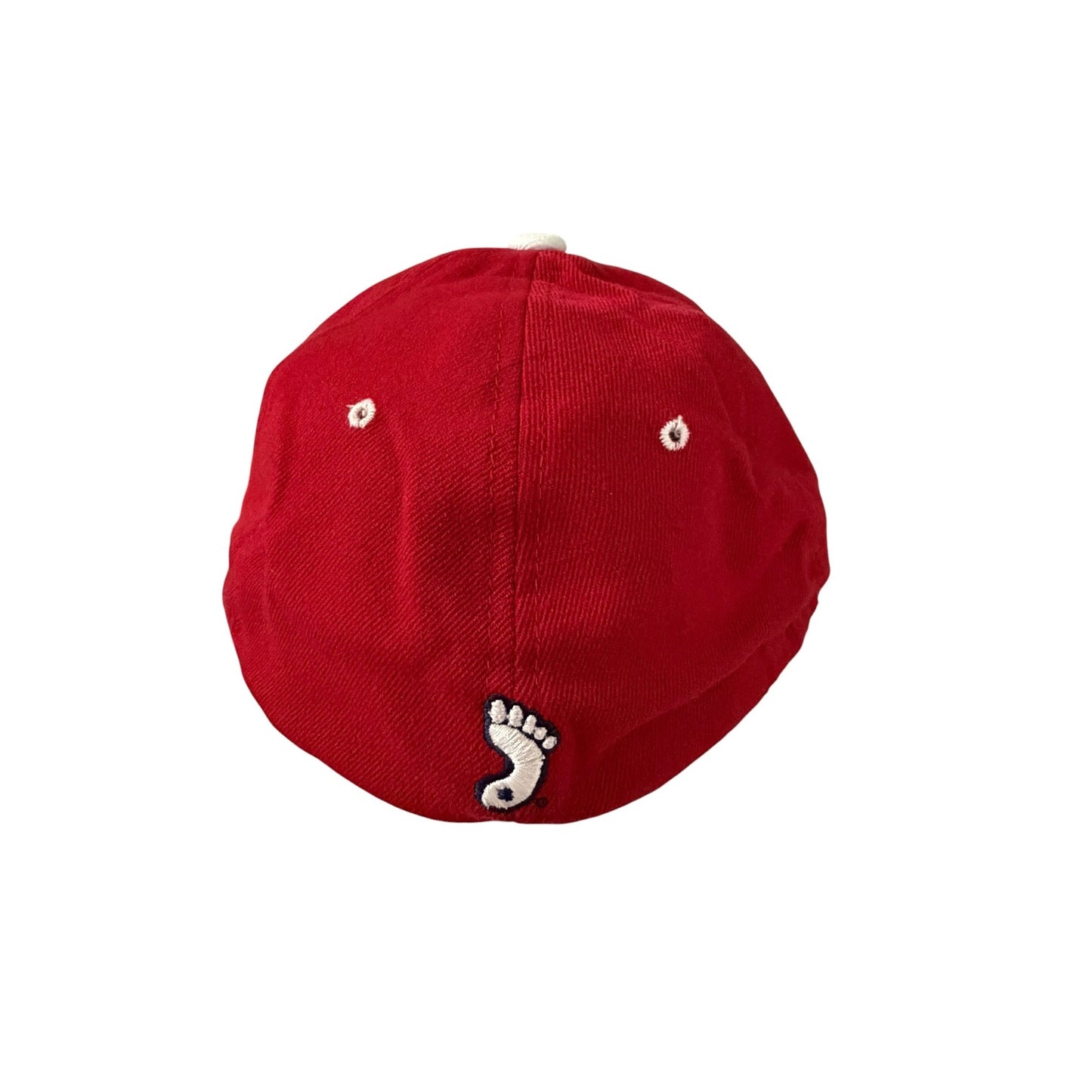 North Carolina Tar Heels Zephyr Fitted Baseball Cap Red White Embroidered NCAA Adult Hat