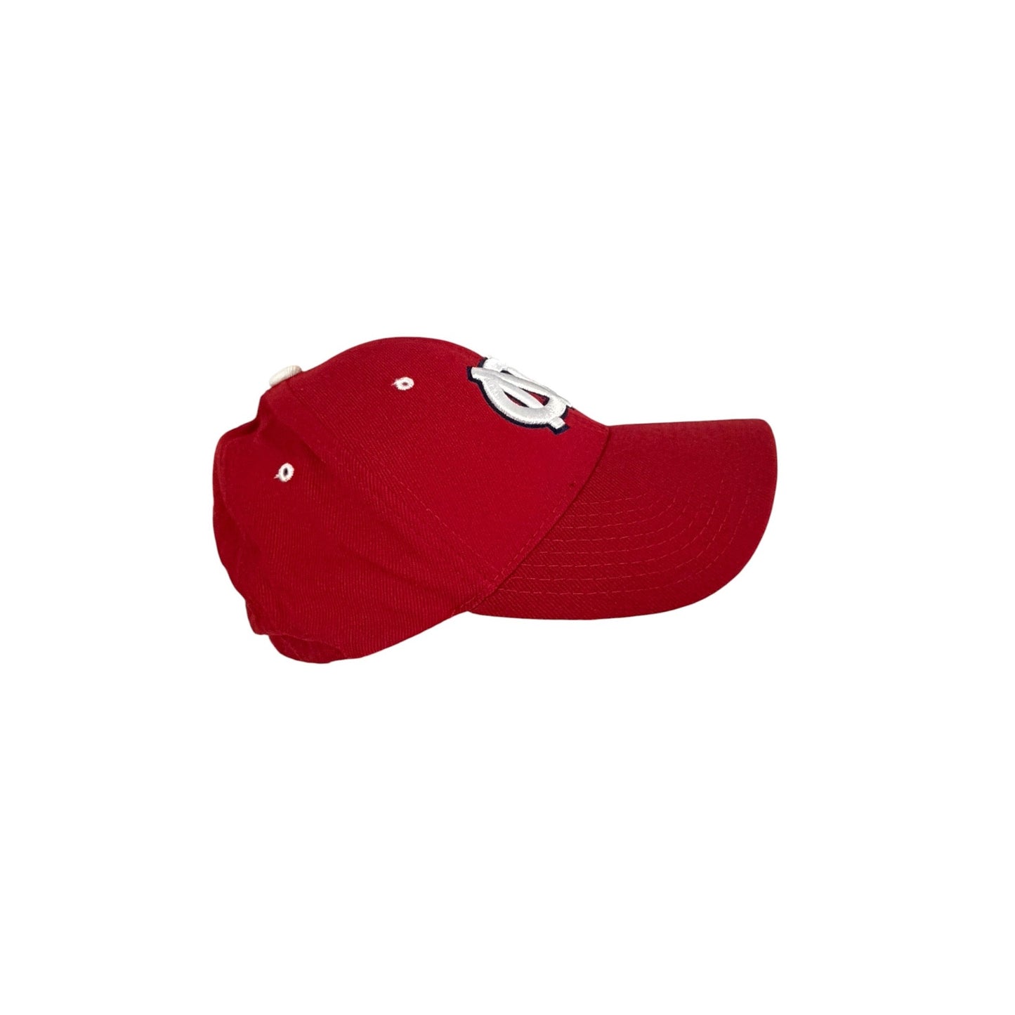 North Carolina Tar Heels Zephyr Fitted Baseball Cap Red White Embroidered NCAA Adult Hat