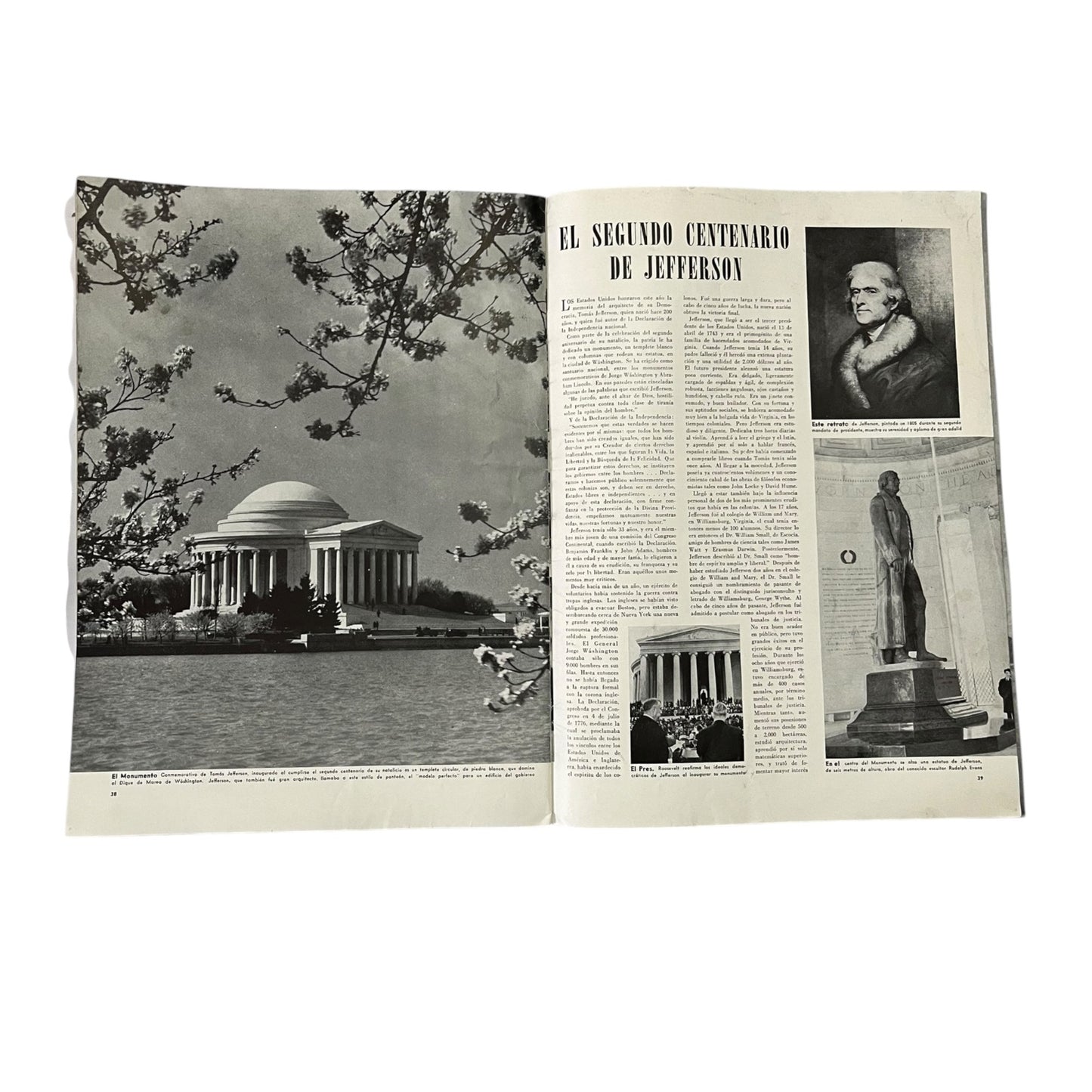 Vintage 1940s En Guardia Magazine Spanish WWII Propaganda Latin America Issue No 4