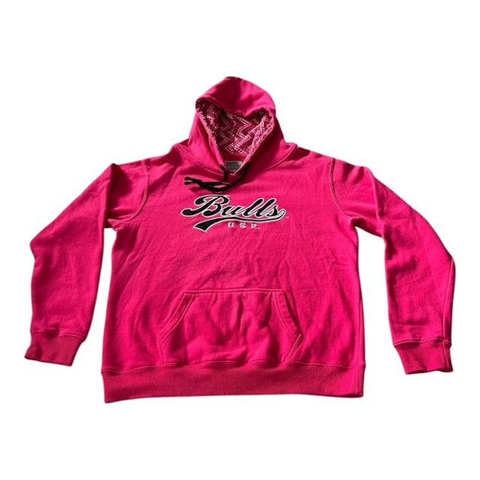 USF Bulls Hoodie – Stadium Athletics – Pink Pullover Sweatshirt – Size L