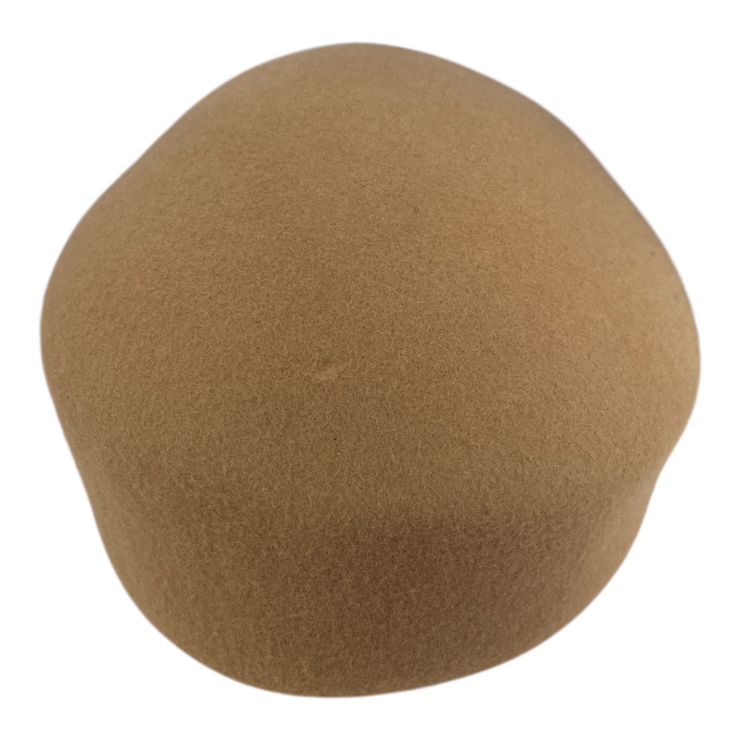 Vintage Betmar New York Tan Wool Felt Baker Boy Hat