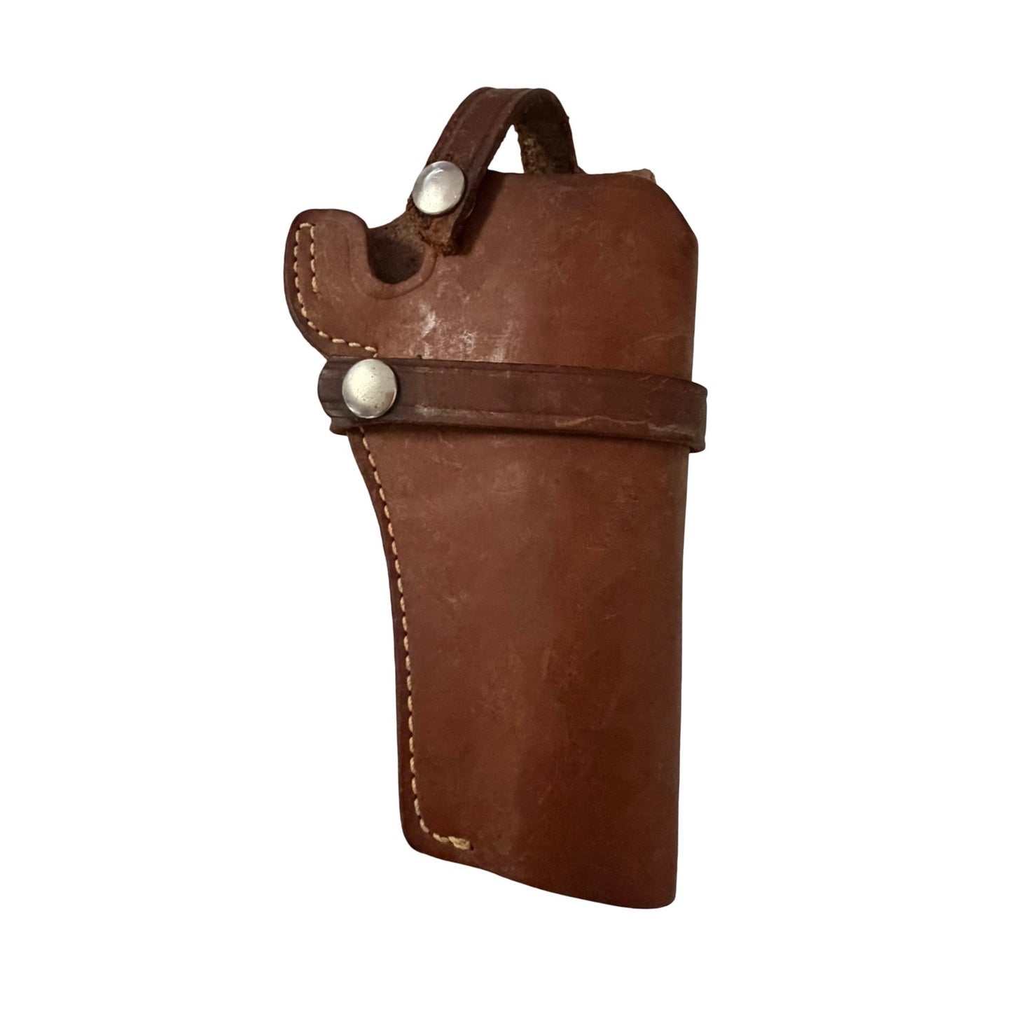 Vintage Smith & Wesson 21-04 Brown Leather Holster Colt Ruger Single Action Revolver