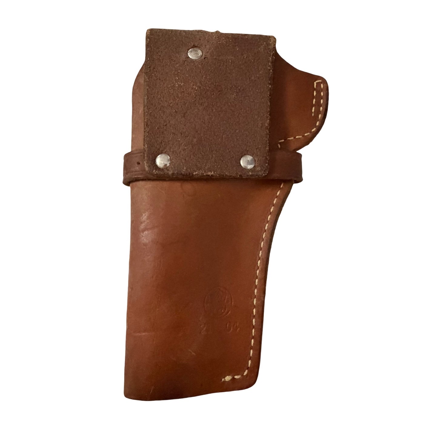 Vintage Smith & Wesson 21-04 Brown Leather Holster Colt Ruger Single Action Revolver
