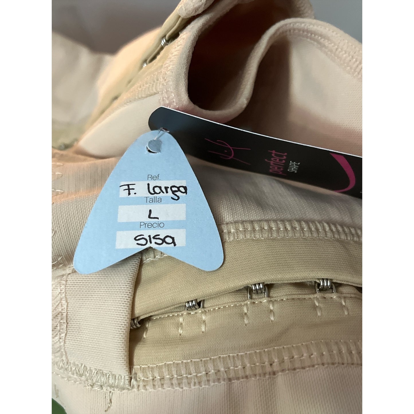 Protelá Perfect Shape Full Body Shaper L Nude Compression Bodysuit New With Tags