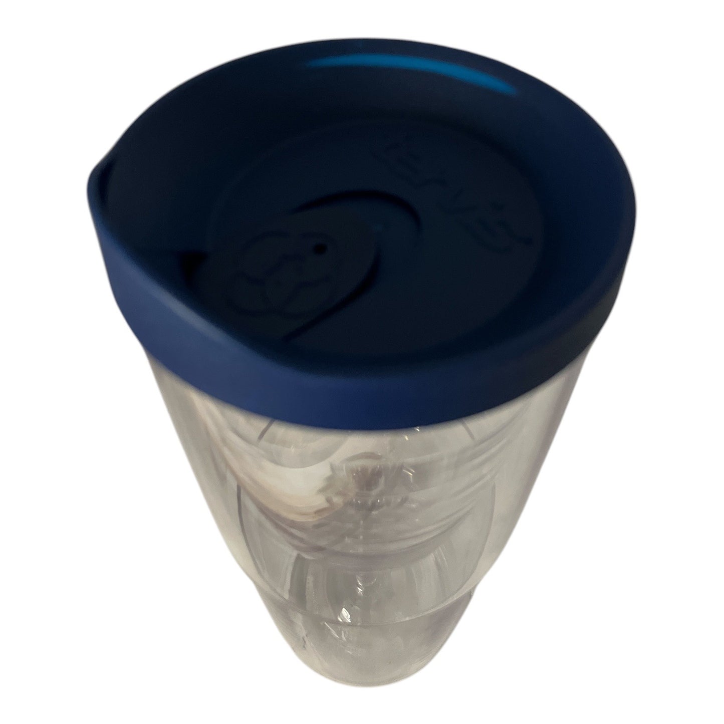 Tervis Mountain Harbor Resort Spa Lake Ouachita Tumblers Set of 2 Navy Lids 8” Insulated Wine Glass Style