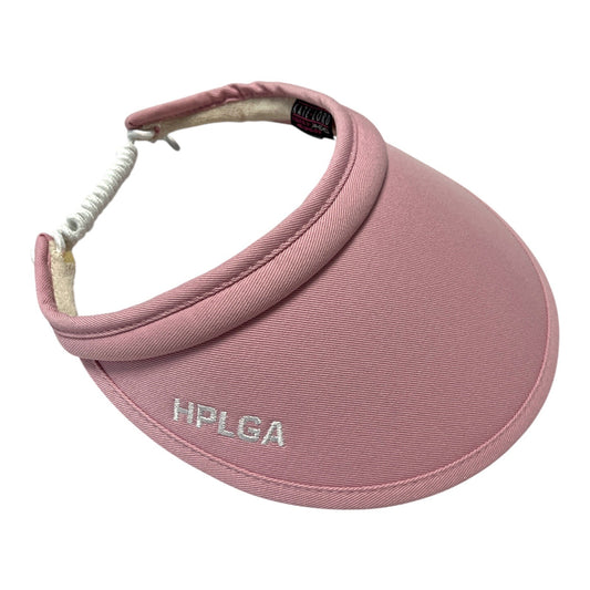 Kate Lord Ahead Lites Pink Cotton Visor HPLGA Adjustable Golf Sun Hat Women’s – 2000s