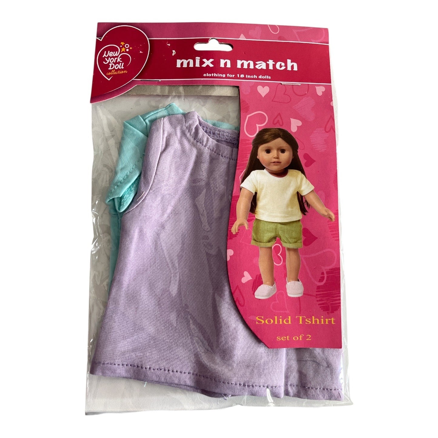 New York Doll Collection Mix N Match 18 Inch Doll Clothes Lot Pants Shirts Sets