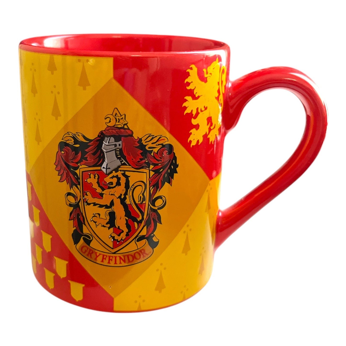 Harry Potter Gryffindor Crest Ceramic Mug 14 oz Wizarding World Silver Buffalo