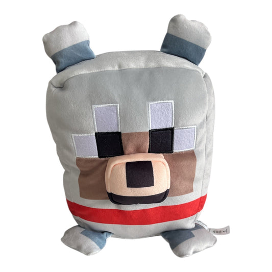 Minecraft Cuutopia Dennis the Wolf Plush Toy Soft Squishy Collectible