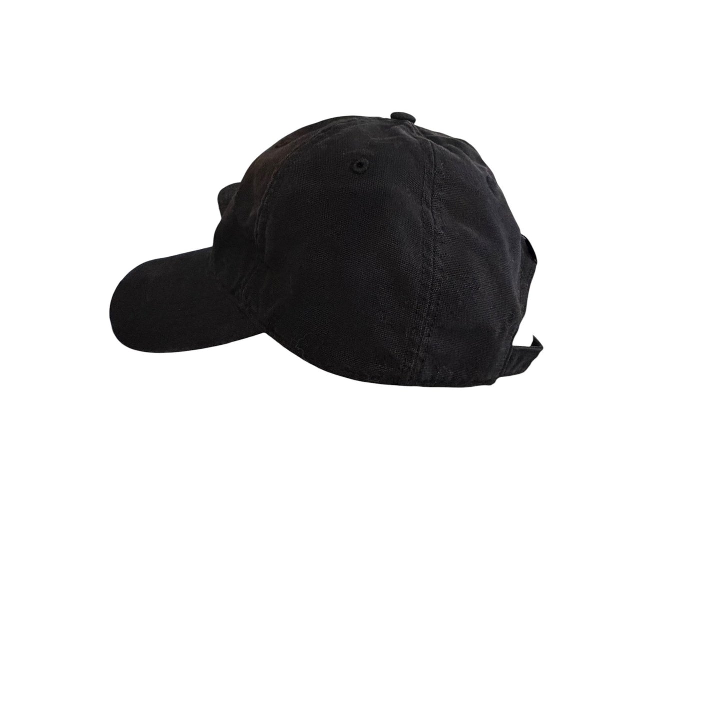 Carhartt Black Script Logo Adjustable Baseball Cap Hat Strapback