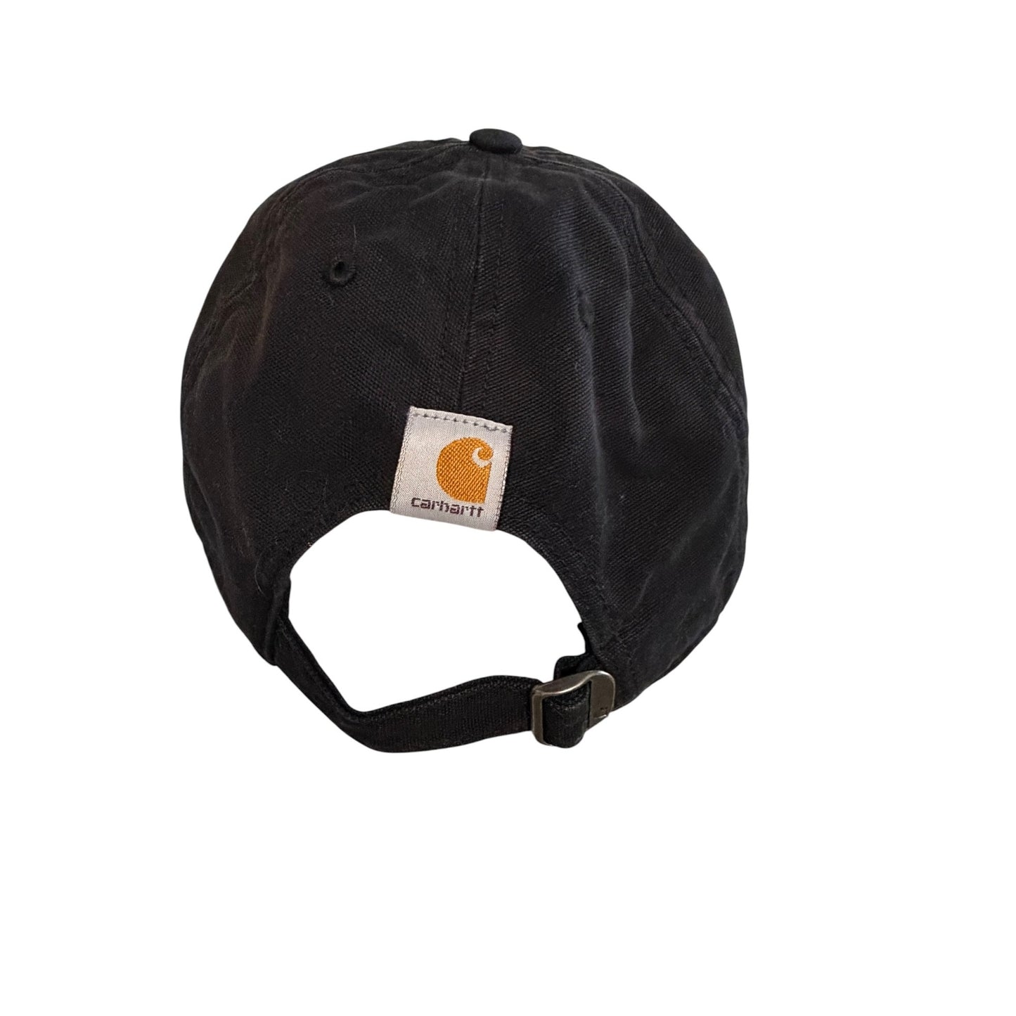 Carhartt Black Script Logo Adjustable Baseball Cap Hat Strapback