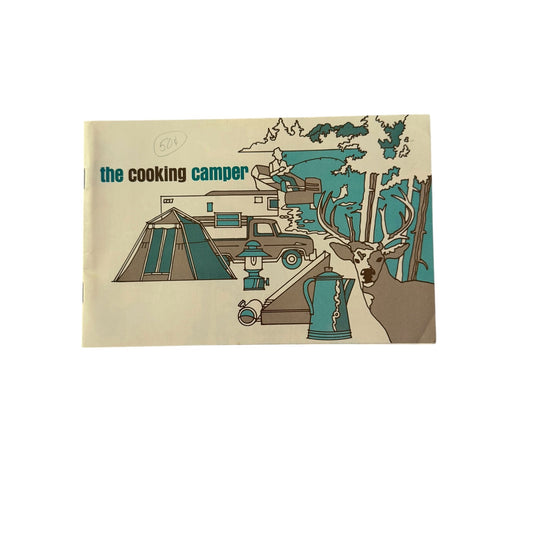 1974 Campbell's The Cooking Camper Vintage Camping Recipe Booklet RV Ephemera