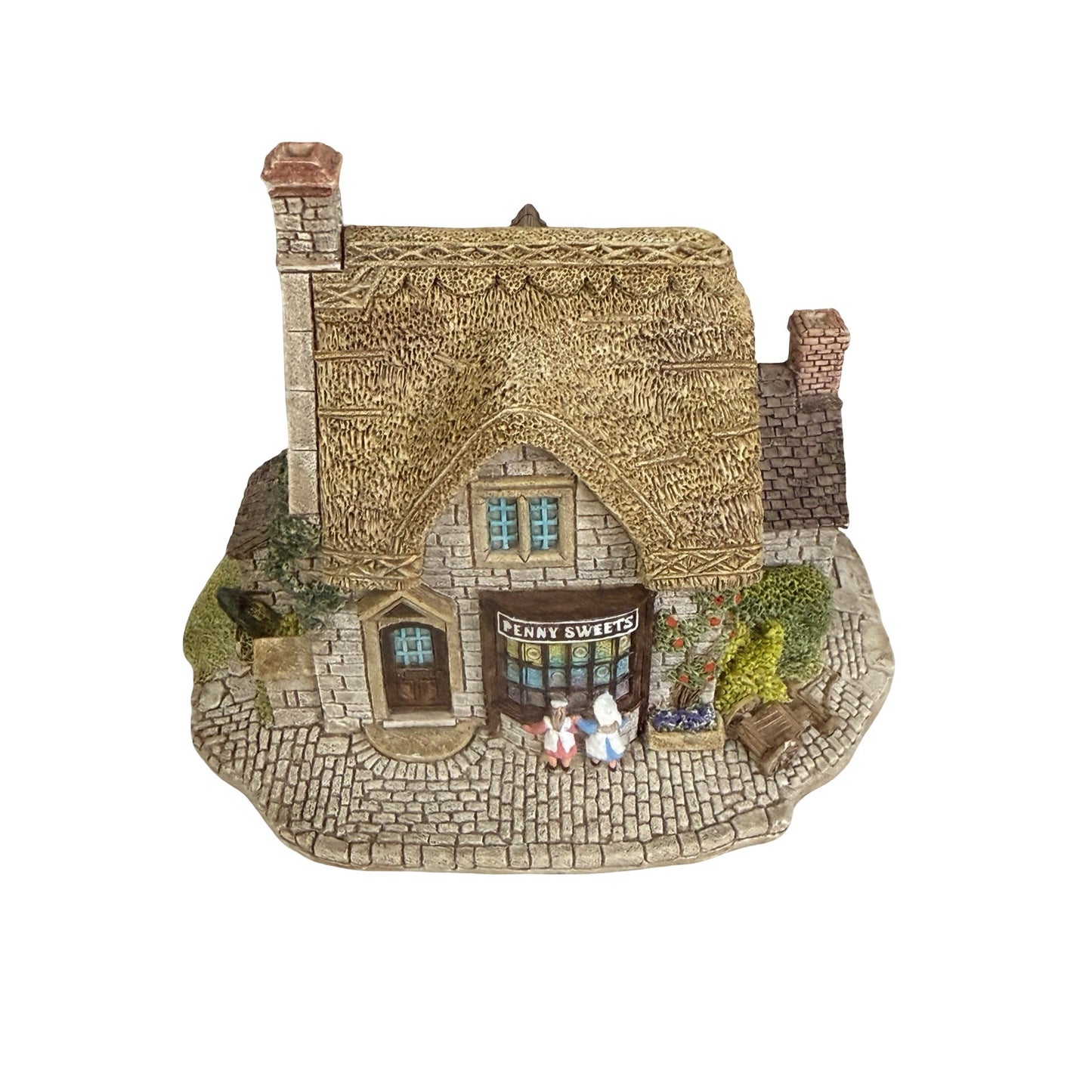Lilliput Lane Penny Sweets Village Shops Miniature Cottage 1992 Handmade England