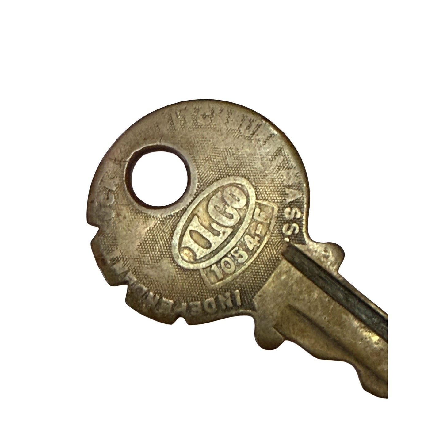 Vintage ILCO Independent Rim Night Latch Door Lock Key Hardware 1950s 1960s