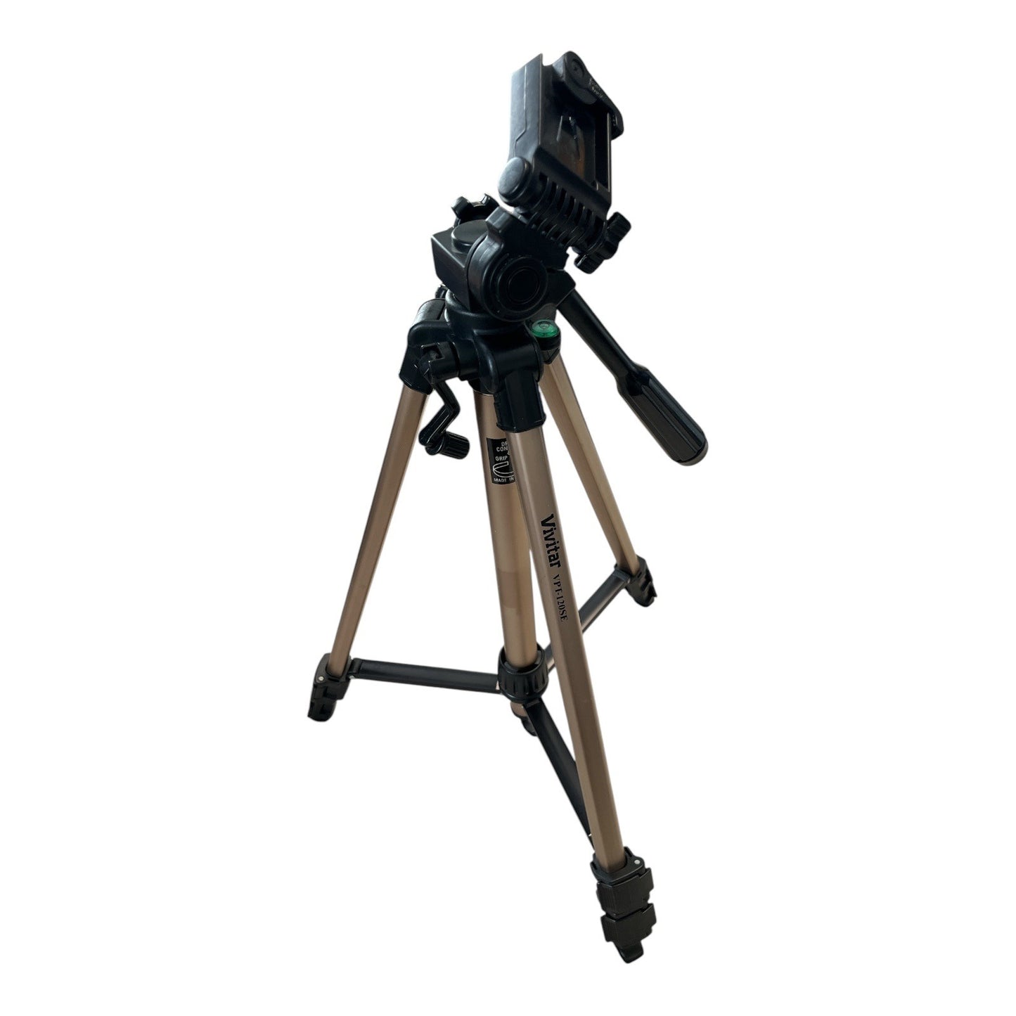 Vintage Vivitar VPT-120SE Aluminum Camera Tripod Pan Tilt Head Early 2000s