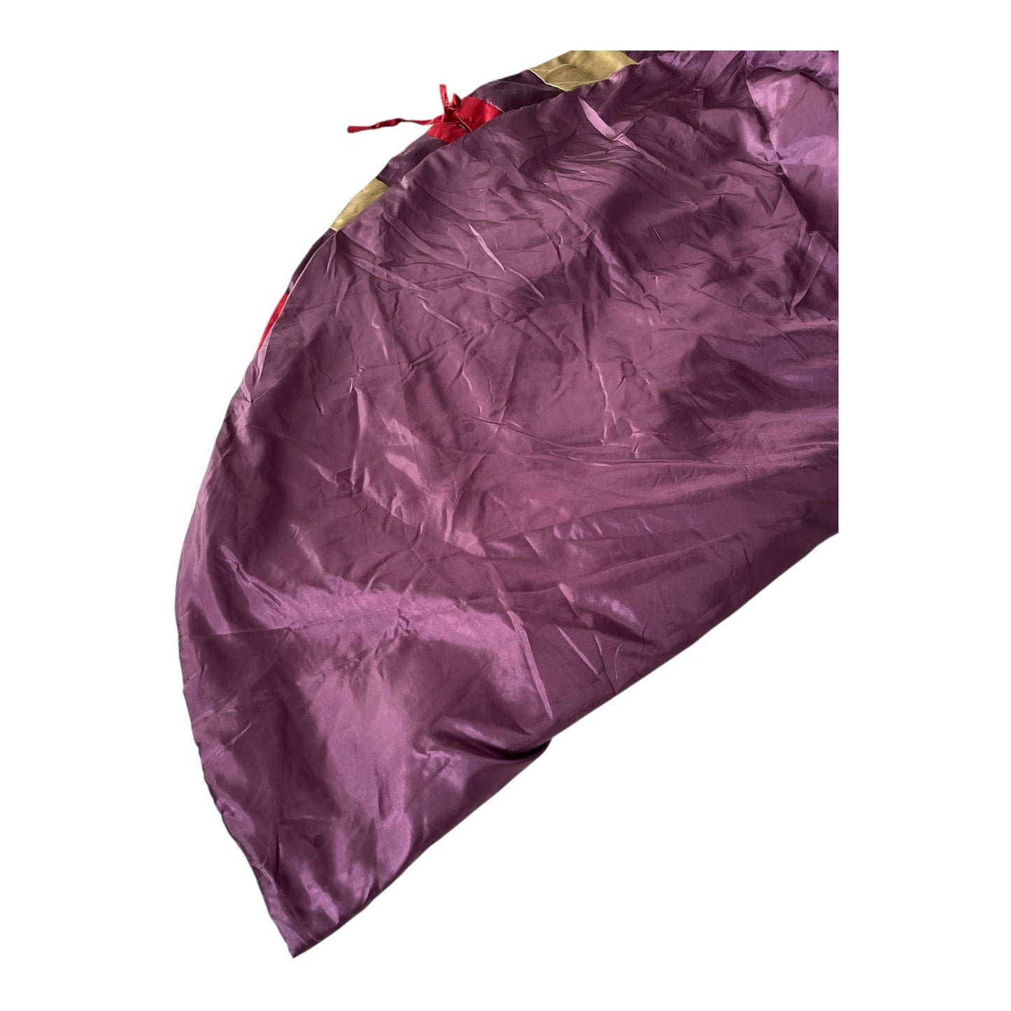 Vintage Early 2000s Rodeo Home 54" Round Christmas Tree Skirt