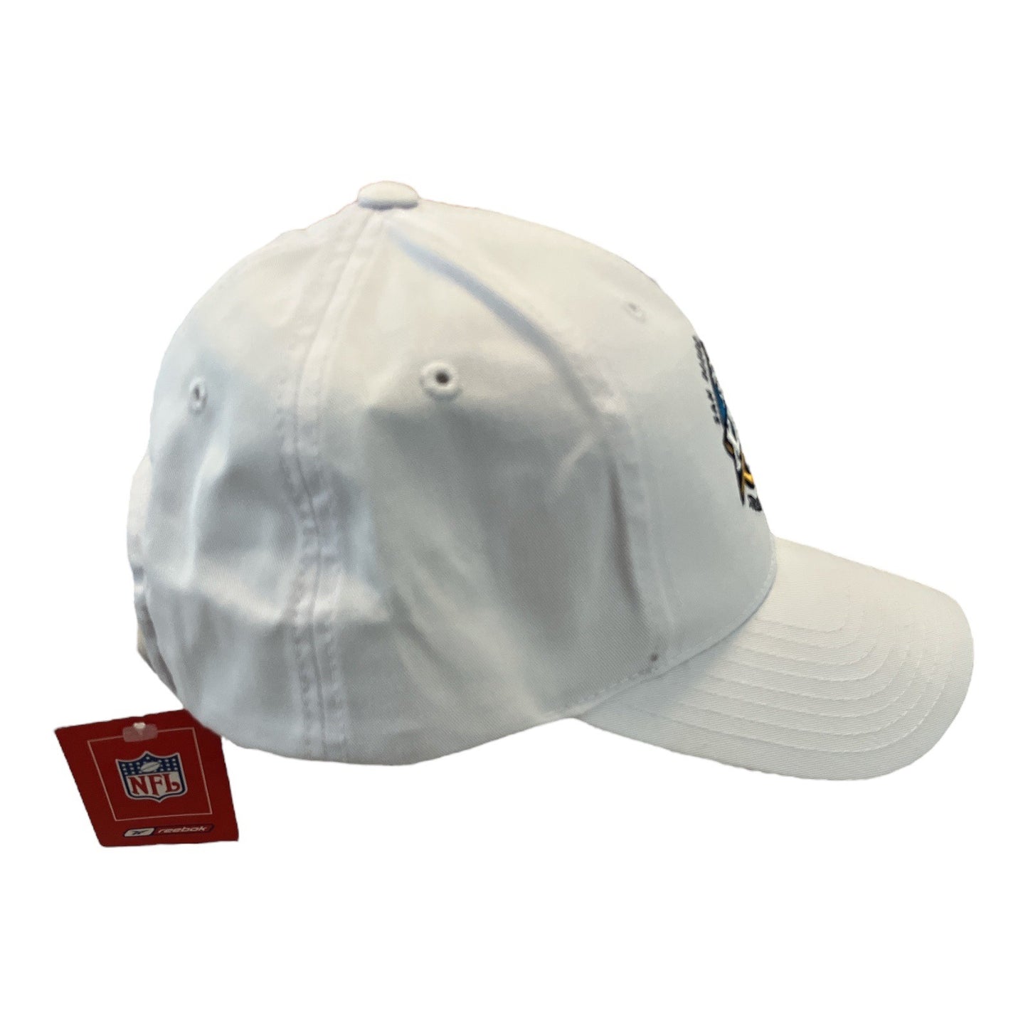 Vintage Super Bowl XXXVII Hat – Reebok NFL White Adjustable Cap – San Diego 2003 – New with Tags