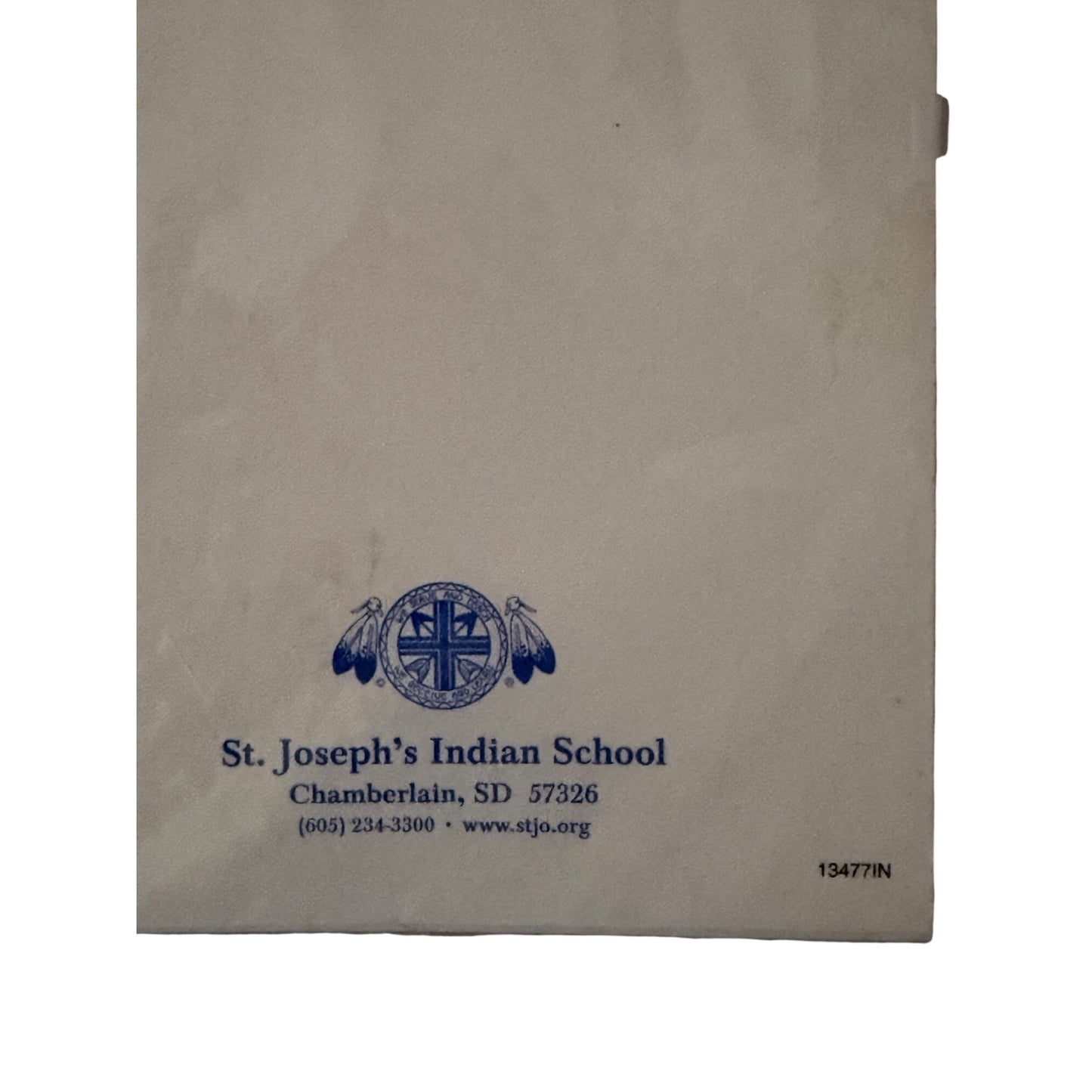 St. Joseph's Indian School Dreamcatcher Keychain Note Pad Set Lakota Sioux Donation Gift