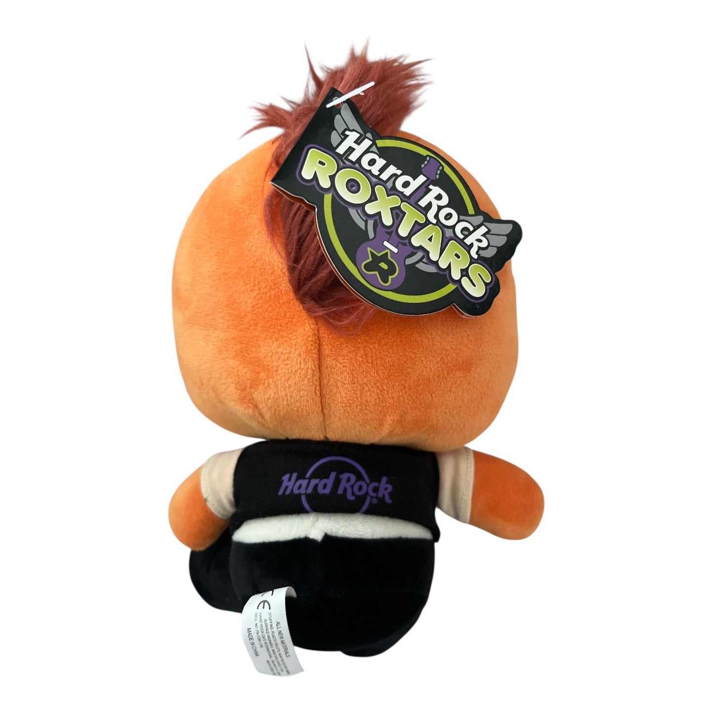 Hard Rock Roxtars Skiddley Plush 6" – Lead Singer Character Doll with Tag, 2014