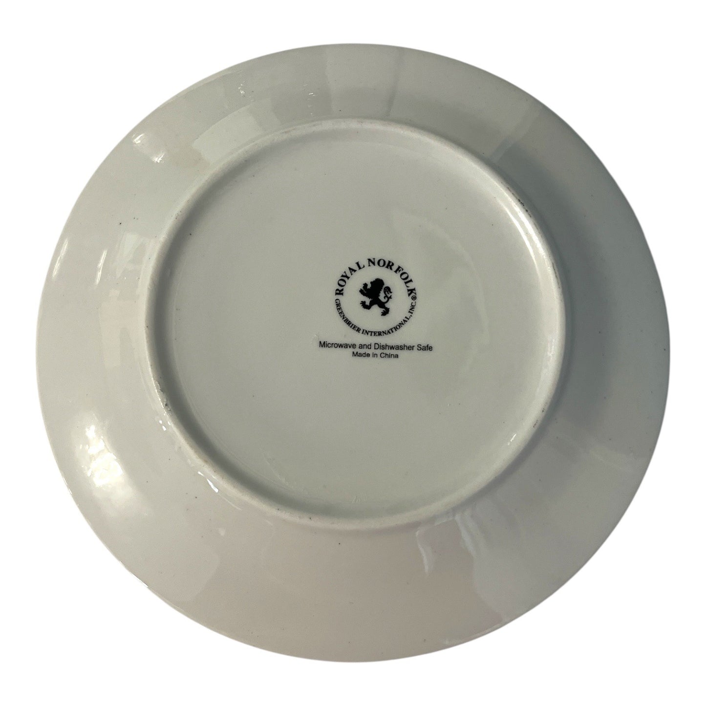 Royal Norfolk Grateful Autumn Salad Plate – 7.75” Fall Leaves Ceramic