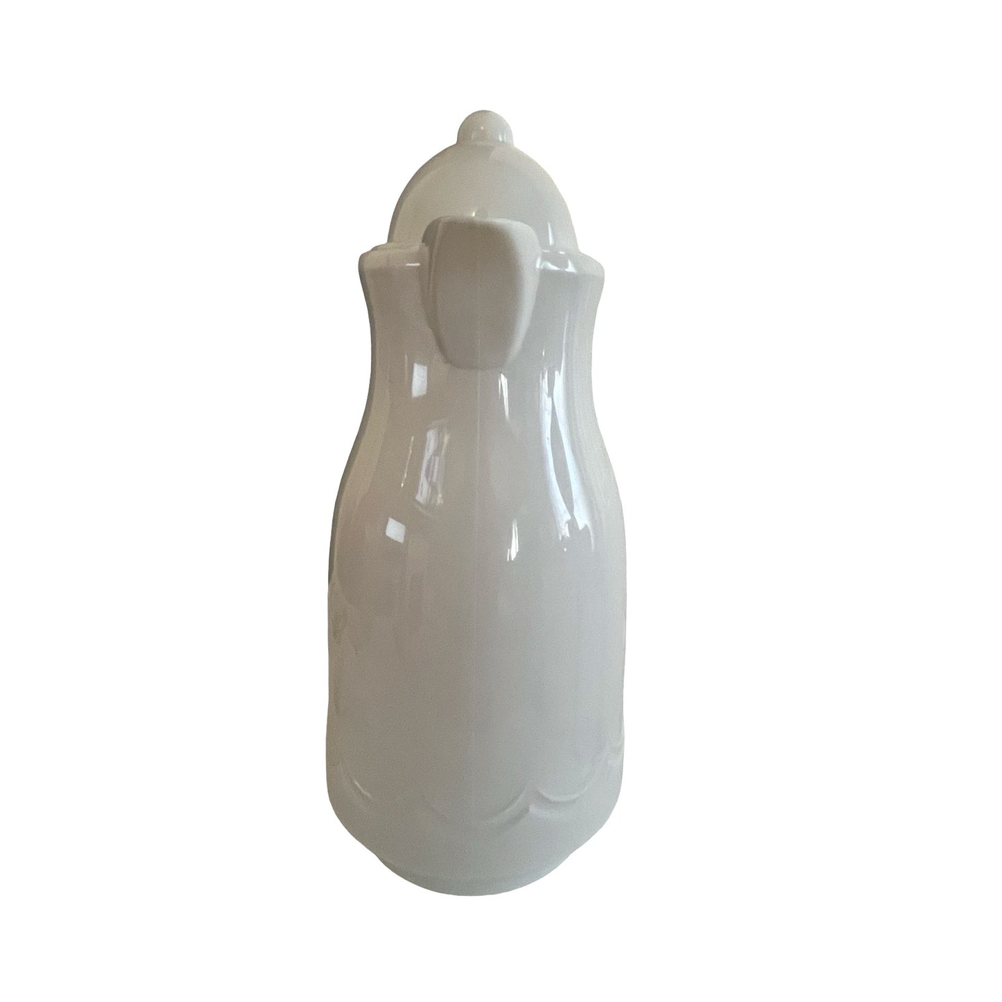 Oggi White Thermal Carafe Coffee Pitcher 12 Inch Insulated Serving Pot