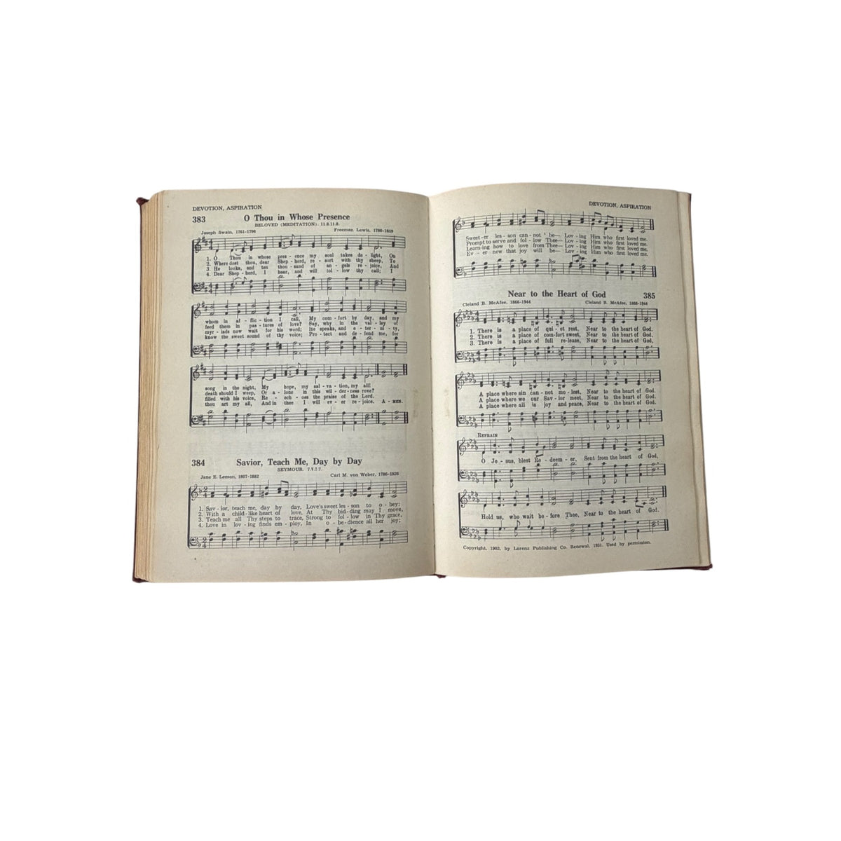Vintage 1953 Hymnal of the Church of God Gospel Trumpet Co Anderson Indiana