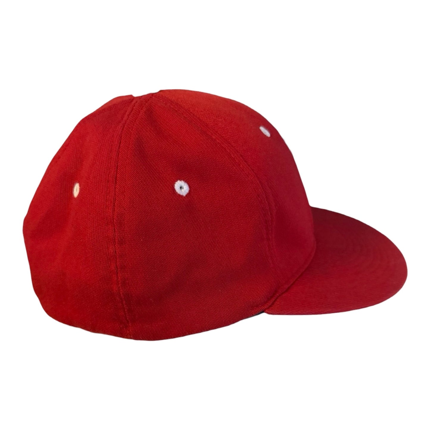 Richardson Pulse PTS20 Flexfit Red Baseball Cap White S Logo Eagle Embroidered Fitted Hat