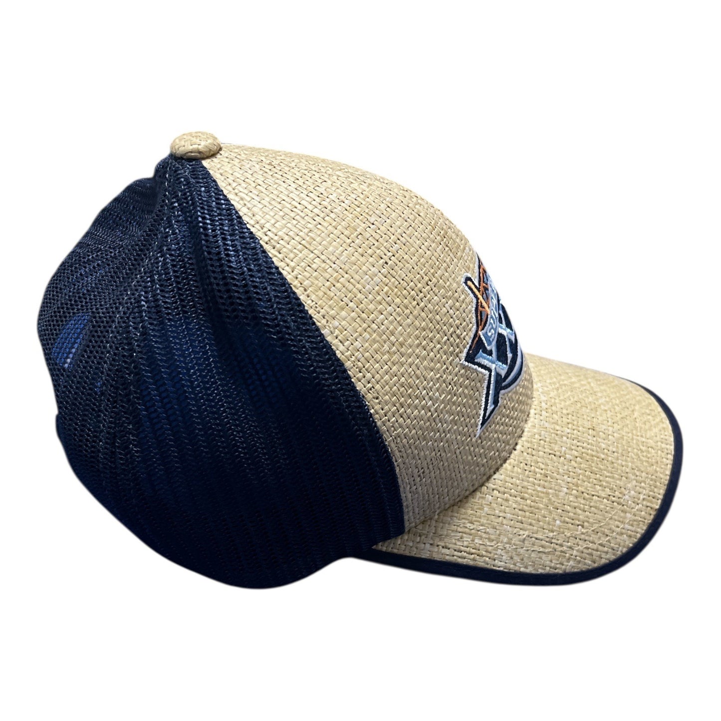 Vintage Super Bowl XXXI Straw Trucker Hat Reebok NFL Packers Patriots 1997