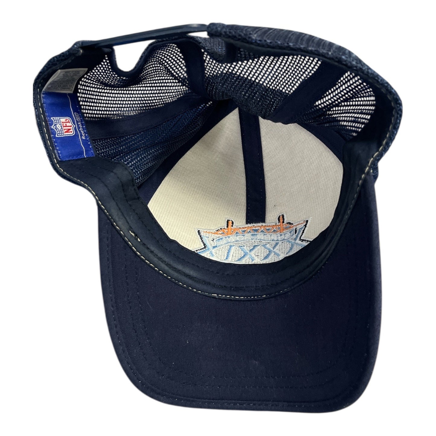 Vintage Super Bowl XXXI Straw Trucker Hat Reebok NFL Packers Patriots 1997