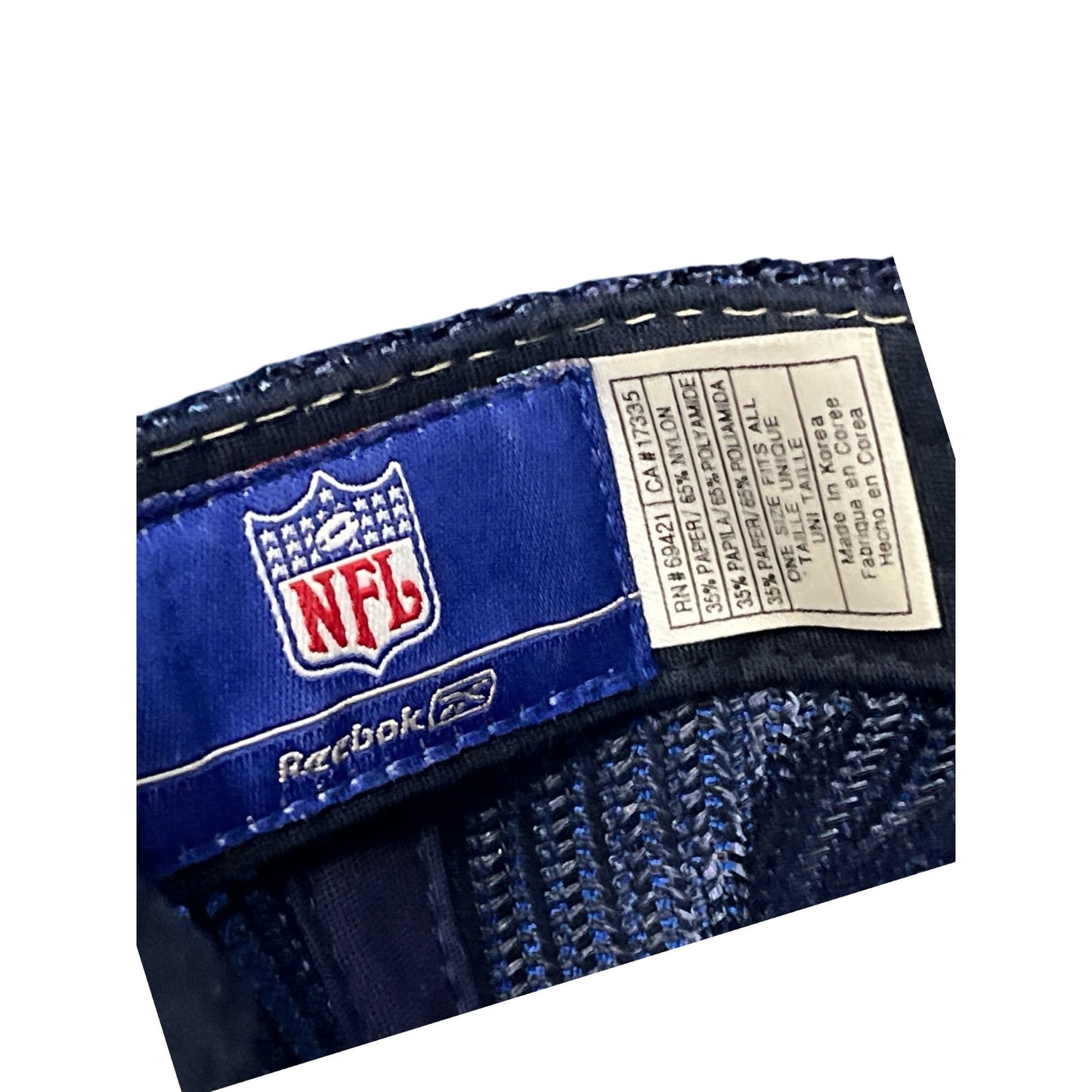 Vintage Super Bowl XXXI Straw Trucker Hat Reebok NFL Packers Patriots 1997