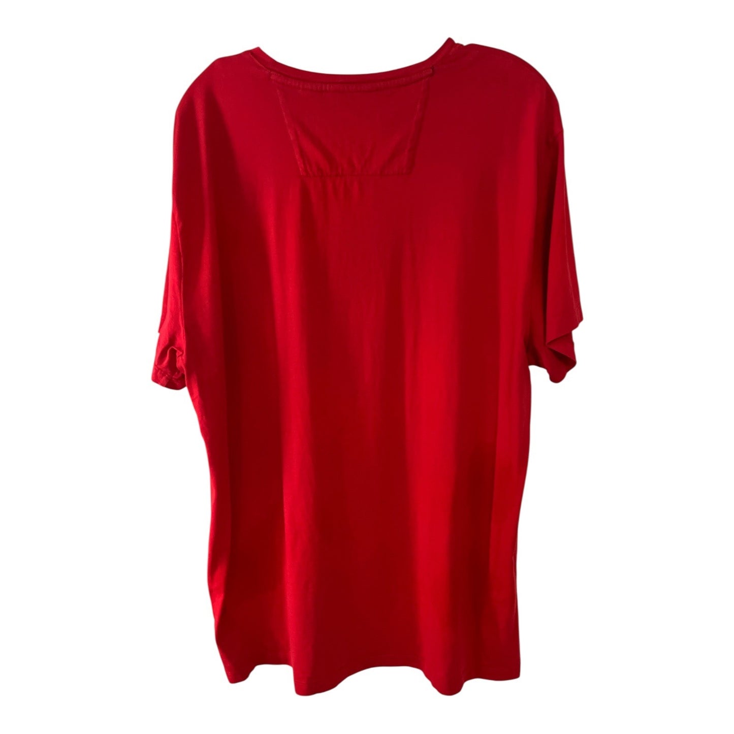Calvin Klein Pima Cotton V-Neck T-Shirt – Red – Men’s XL