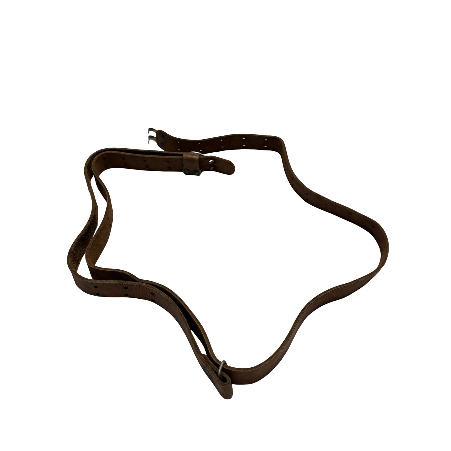 Vintage Leather Shoulder Holster Harness Strap 52" Adjustable Brown Replacement Part