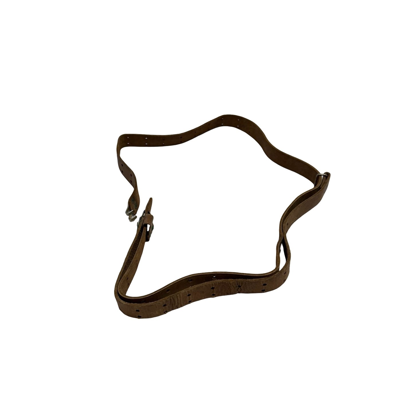 Vintage Leather Shoulder Holster Harness Strap 52" Adjustable Brown Replacement Part