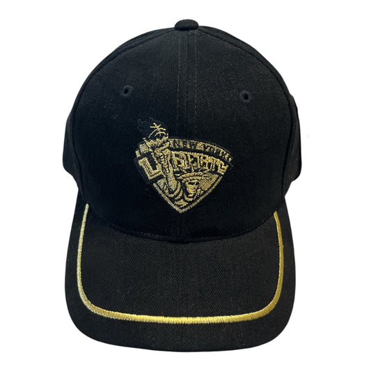 NWT Vintage New York Liberty WNBA Snapback Hat – American Needle – Black & Gold – Licensed 90s Cap