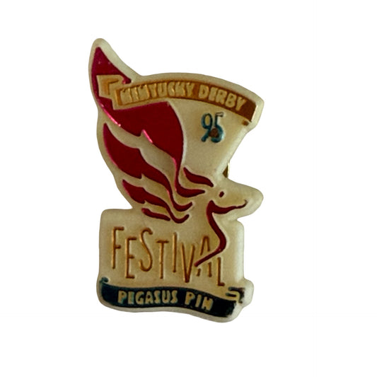 1995 Kentucky Derby Festival Pegasus Pin Lapel Pin Louisville Kentucky Horse Racing