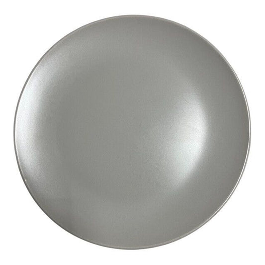 IKEA Dinera Lt. Grey Matte Stoneware 10.25” Dinner Plate 12011