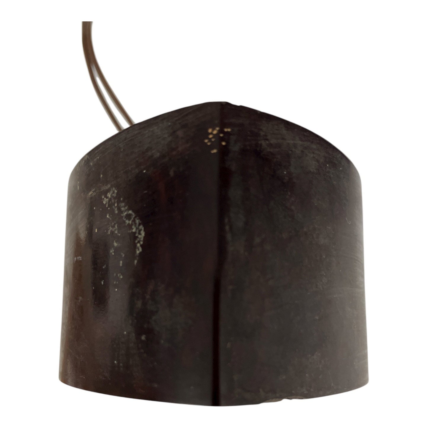 Vintage Linden Electric Clock – Gothic Cathedral Style Brown Bakelite Case – Made in USA – 7x5x3