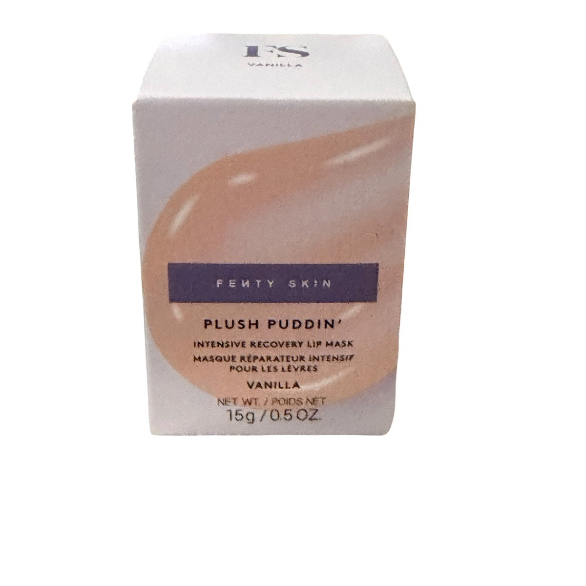 Fenty Skin Plush Puddin Intensive Recovery Lip Mask Vanilla 0.5 oz 15g New in Box
